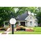 Westinghouse Fixture Post Top Outdoor Lantern 100W, Black Poly Glassobe White Acrylic 6686100 - alternate 3